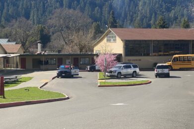 Redway Elementary School lockdown